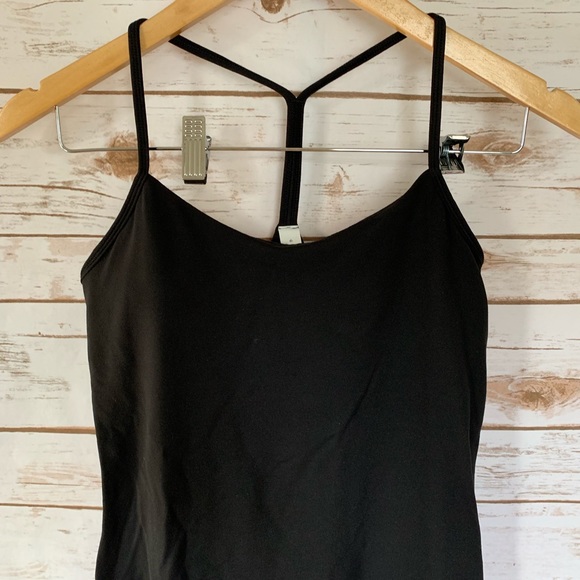 NWT lululemon power pose tank black top shelf bra - Picture 3 of 6